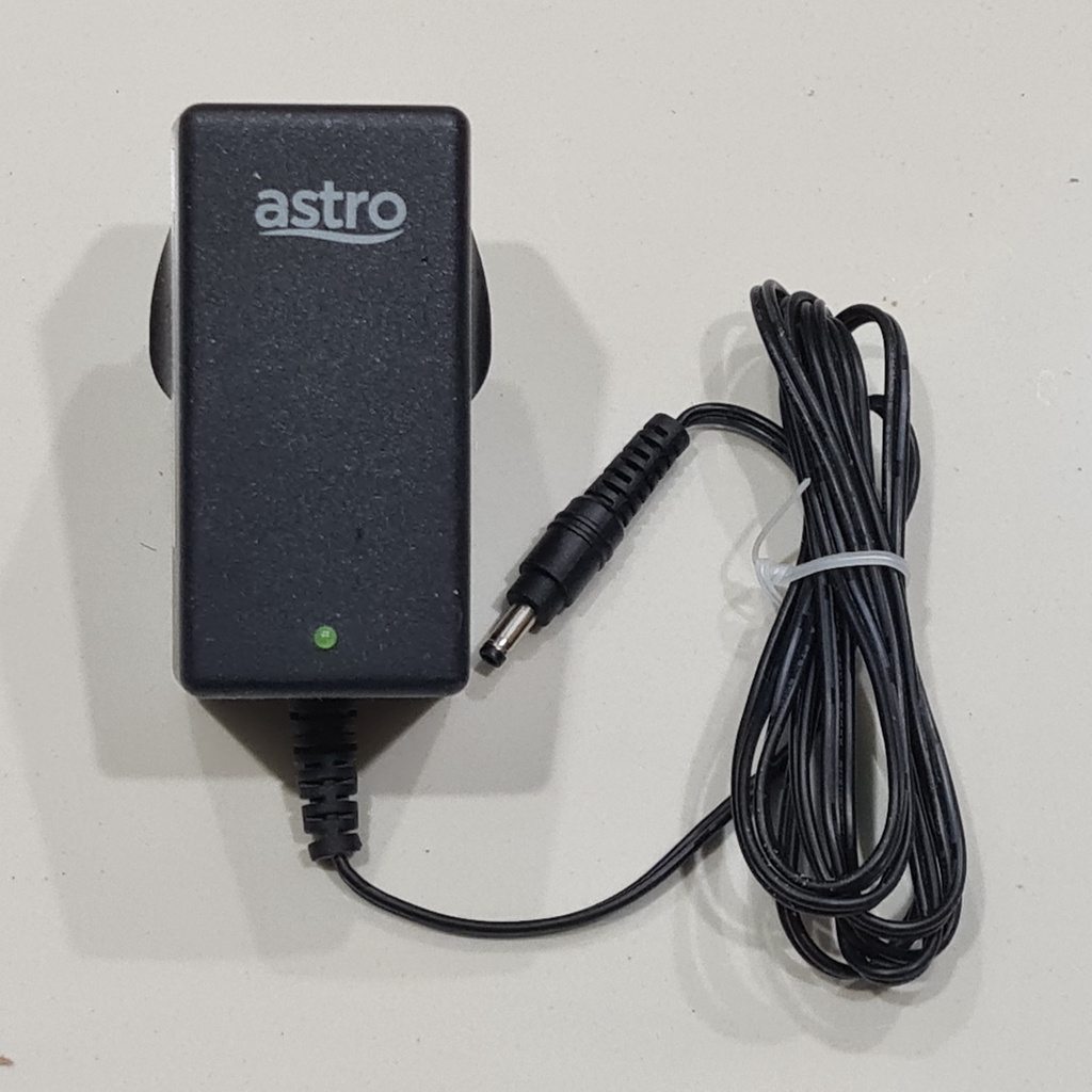 Original Astro V A Power Adapter Pvr Beyond Decorder Njoi Charger Plug Socket Shopee Malaysia