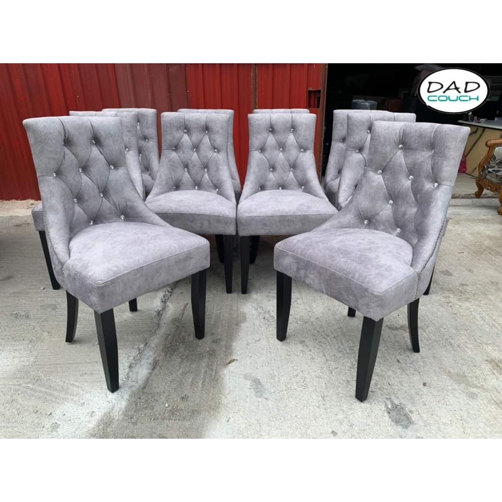 CLASSIC CHESTERFIELD DINING CHAIR Shopee Malaysia