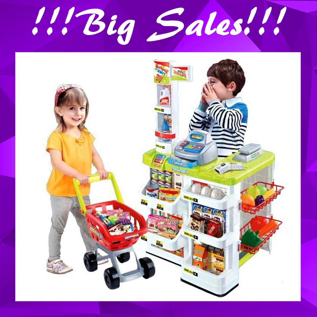 toddler supermarket playset