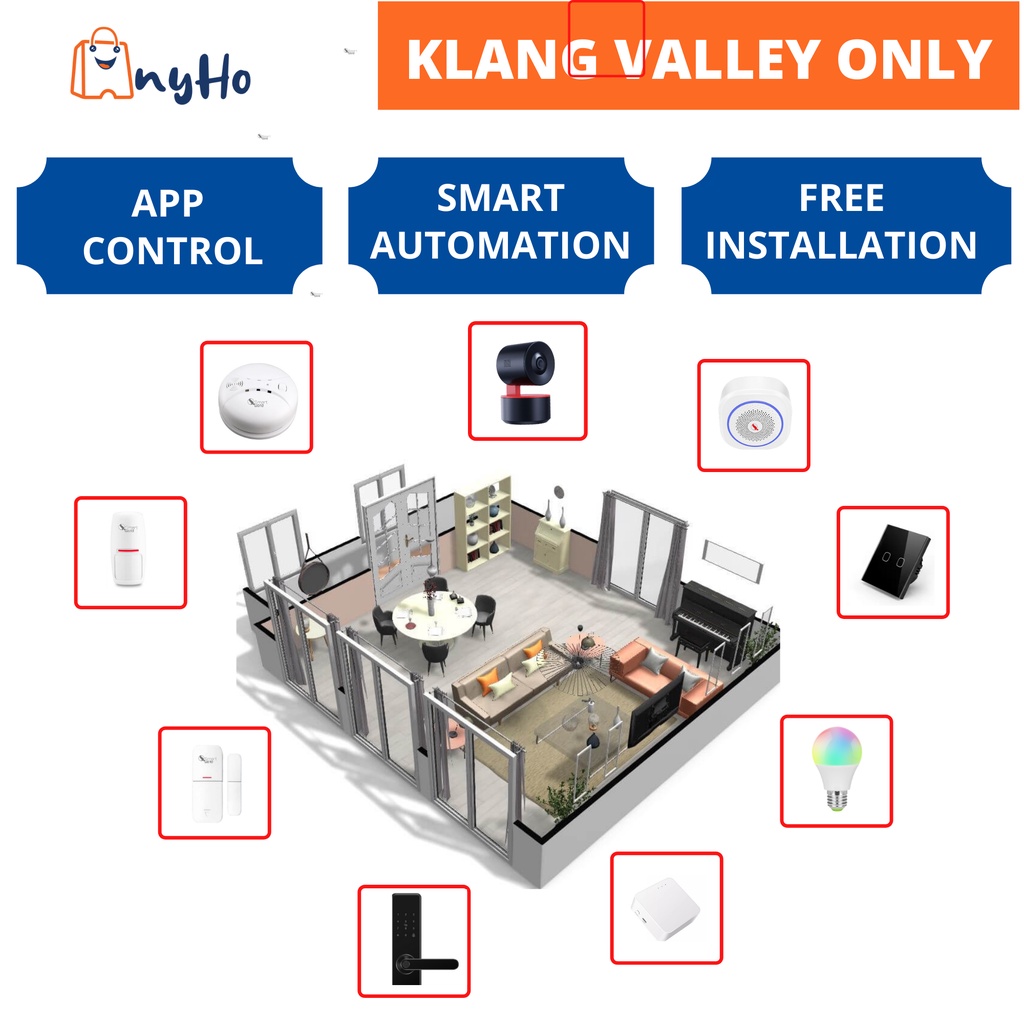 (KLANG VALLEY ONLY) Wireless HOME Security & SMART HOME System for Condominium/ Office