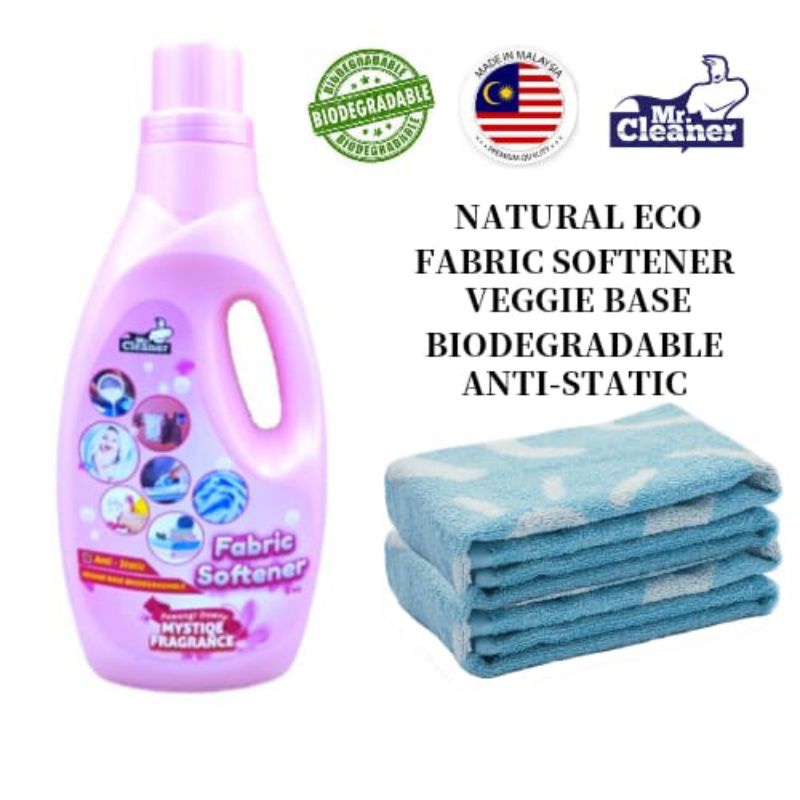 NATURAL ECO FABRIC SOFTENER(VEGGIE BASE BIODEGRADABLE) 2KG Shopee