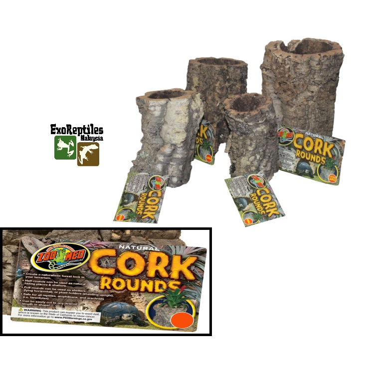 ZOO MED NATURAL CORK ROUNDS (1 unit) | Shopee Malaysia