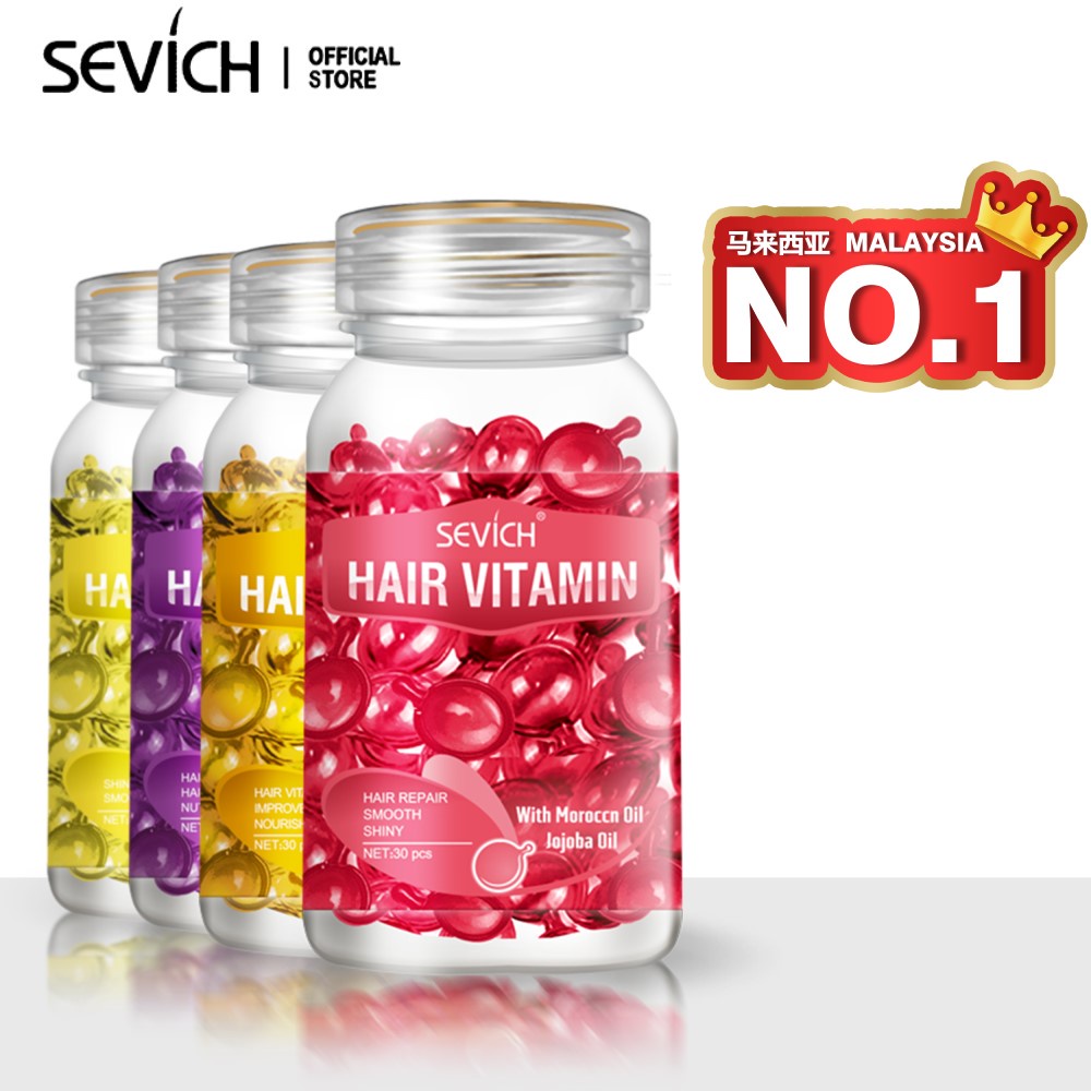 SEVICH Hair Vitamin Repair Damaged Hair Essence (30 Capsules)