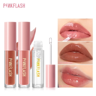 PINKFLASH OhMyGloss Lip Gloss Moisturizing Shine Shimmer Lip Care 11 Colors