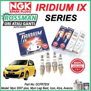 Original Ngk Iridium Ix Spark Plug For Wira 1 6 1 8 Waja Mmc Bkr6eix 11 Shopee Malaysia