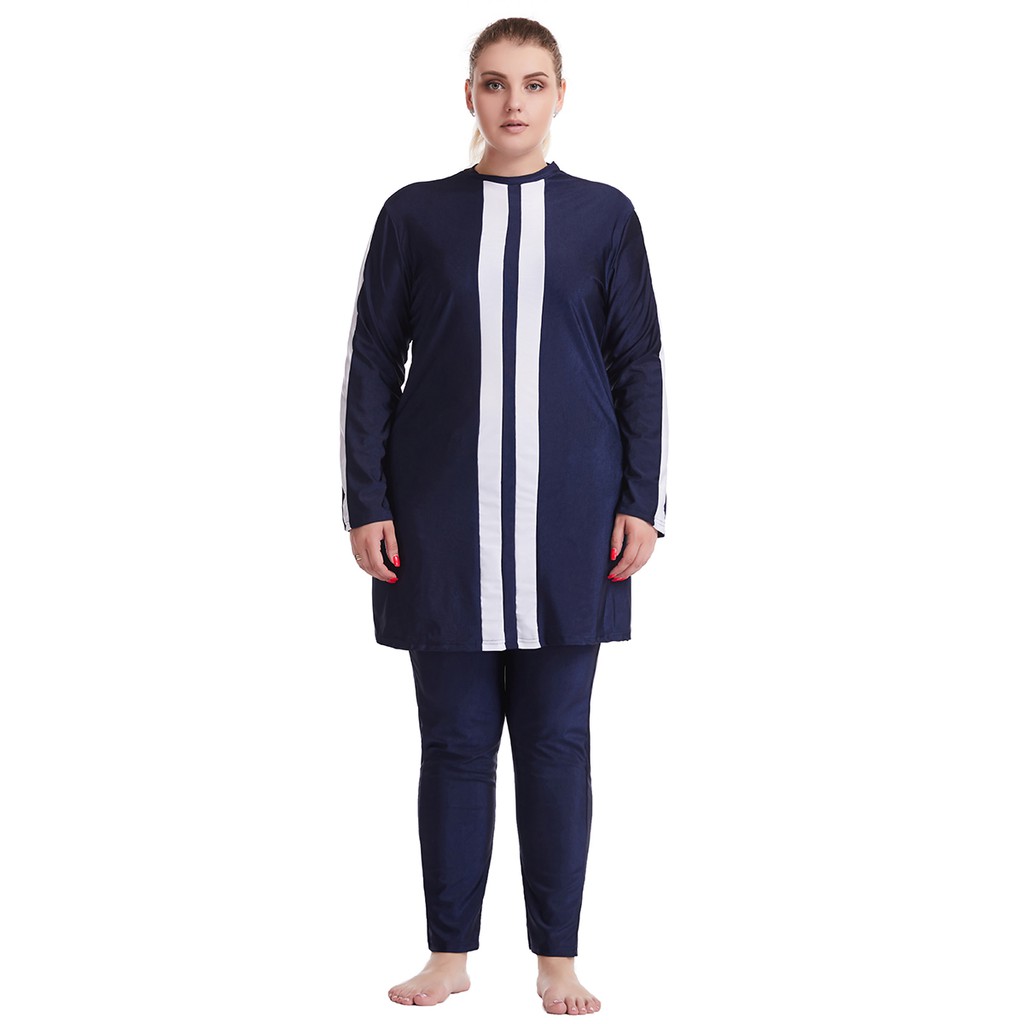 Ready Stock XL 6XL Plus Size Muslimah Swimwear Women Ready Stock XL 6XL Plus Size Muslimah Swimwear Women