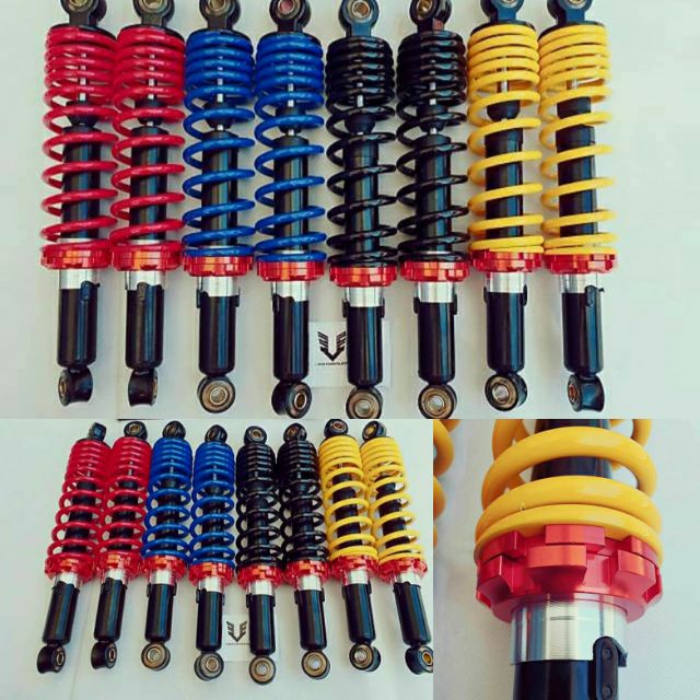 Ex5 Ex5 Dream Kriss100 Kriss110 Ct100 Racing Absorber 330mm Shock Abosrber Red Yellow Black Blue Shopee Malaysia