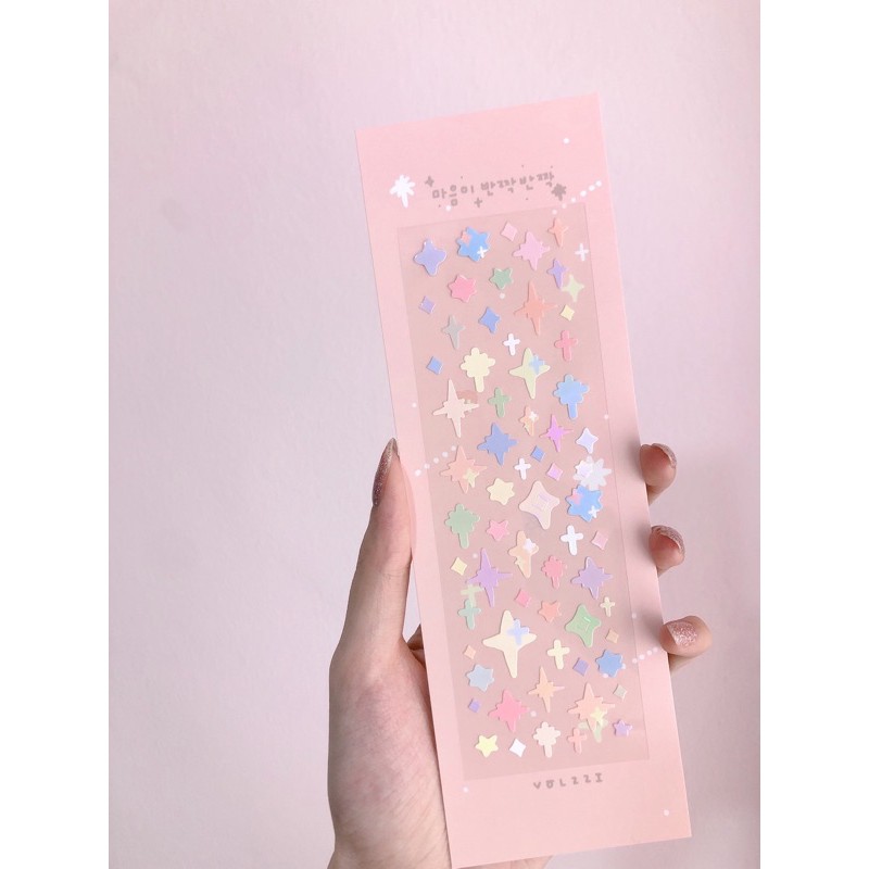 buy volzzi glitter confetti stickers seetracker malaysia