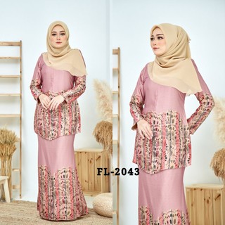 Baju Kurung Pesak Gantung Siap Saiz 50