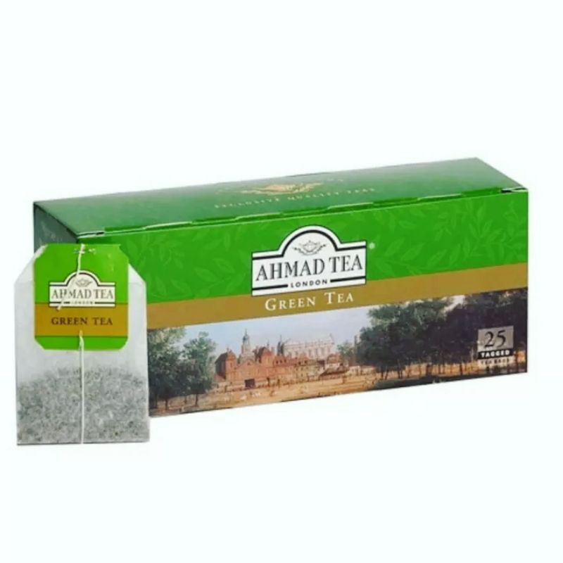 Ready Stock Ahmad Tea Green Tea 50g 25s X 2g Shopee Malaysia