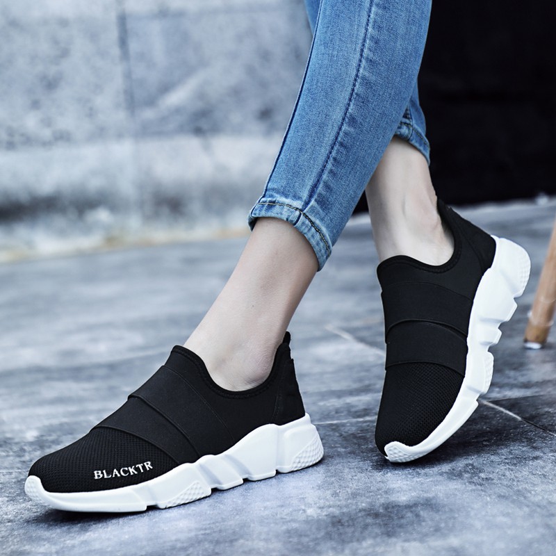 no lace running shoes mens