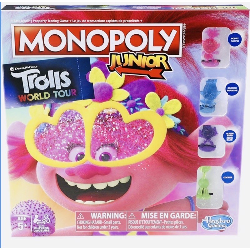 Monopoly Junior Trolls World Tour | Shopee Malaysia