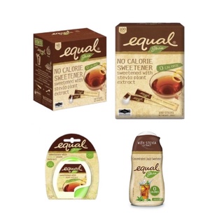 EQUAL Stevia No Calorie Sweetener (Sachet/Drops/Tablet)