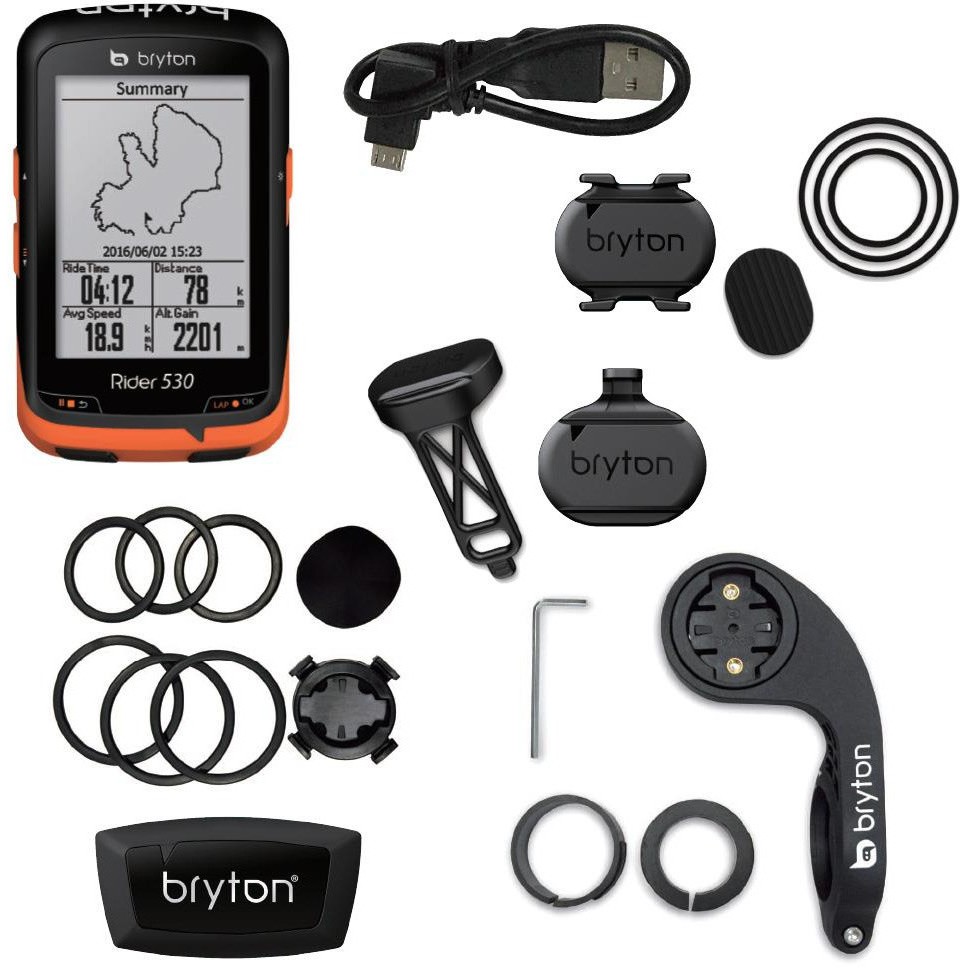 bryton rider 530 gps cycling computer