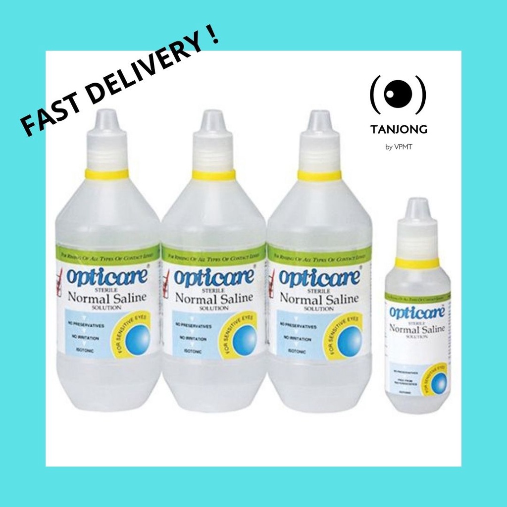 Opticare Sterile Normal Saline Solution Exp2026/05 Ready stock