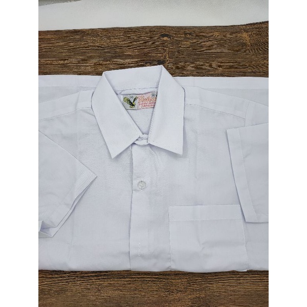 Baju Putih Sekolah Pendek Cotton 中学短袖白衣 Shopee Malaysia