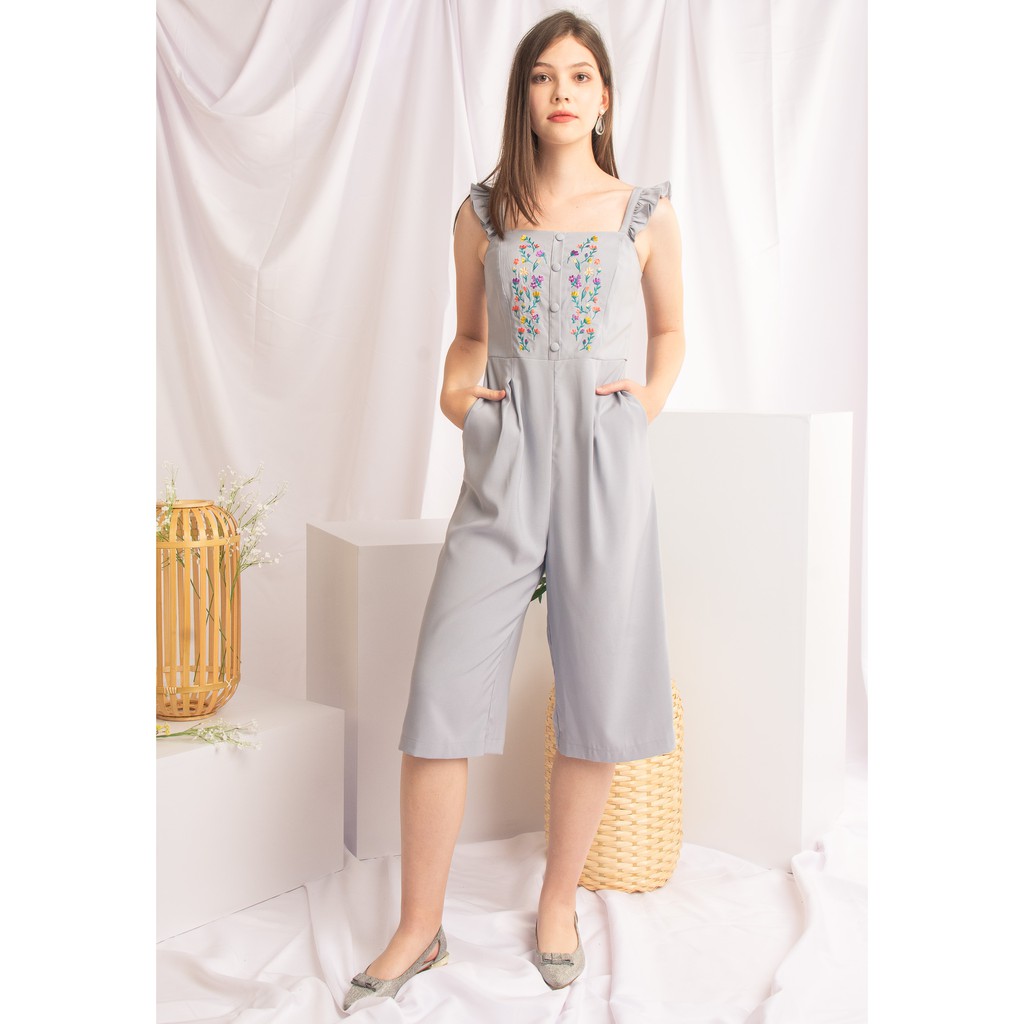 Lzzie Nomi Jumpsuit - Pink And Blue