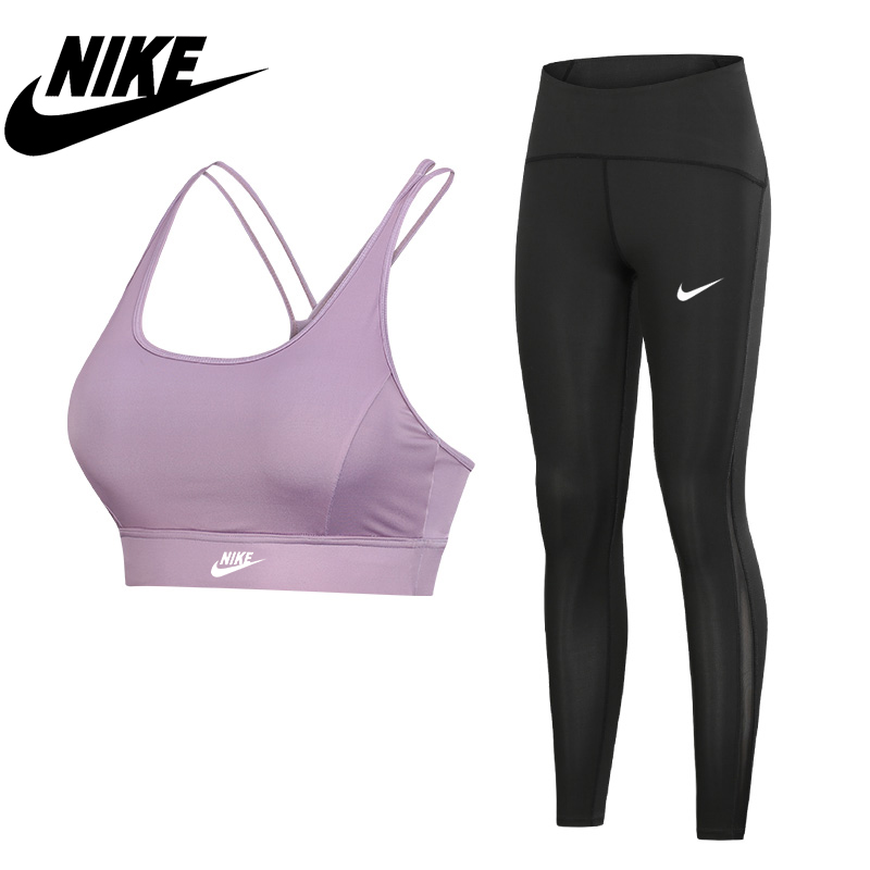 【Ready stock】???Women Sportswear Fitness Wear Yoga Workout Clothes Outdoor Gym Slim Tracksuit Run Women suit For Sports