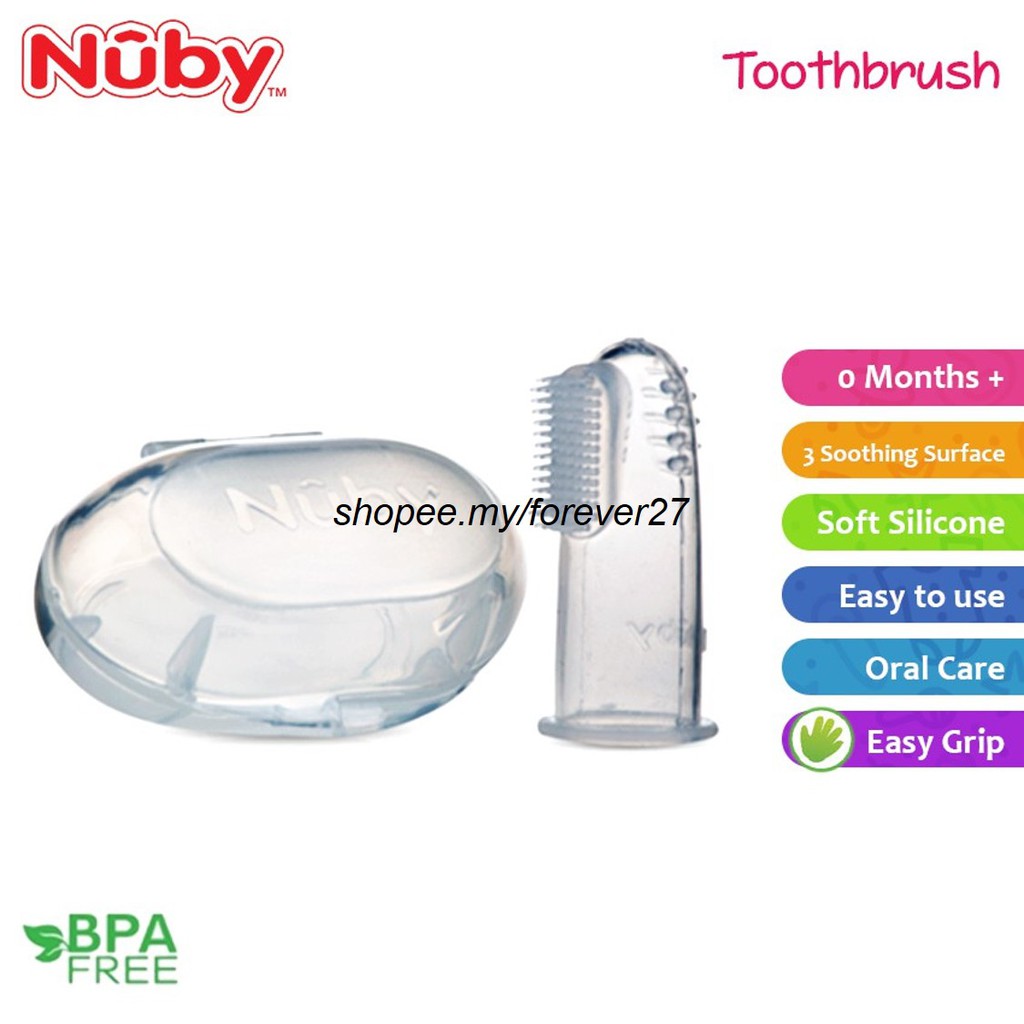 nuby finger toothbrush