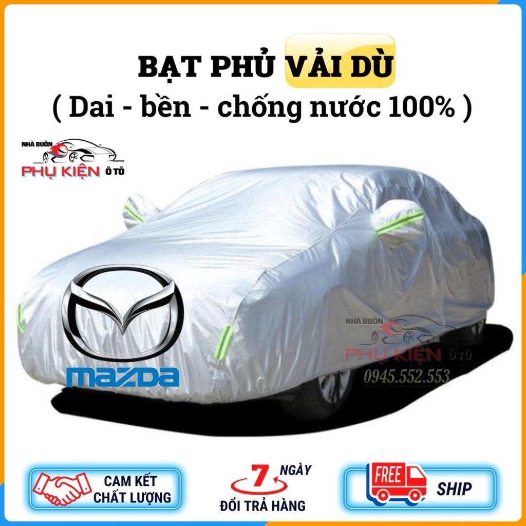 Mazda 2, Mazda 3, Mazda 6, CX5, CX8, CX9, BT50 Waterproof Umbrella Car