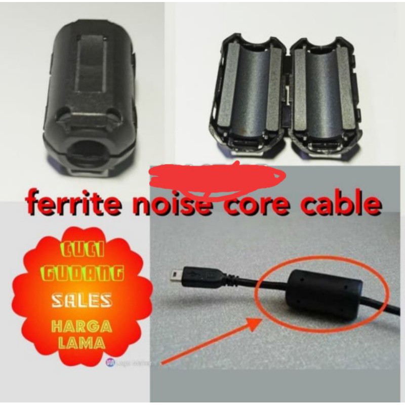 Ferrite NOISE CORE CABLE Classic Shopee Malaysia