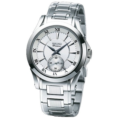 Seiko Premier Silver Dial 40mm Quartz Watch # SRK019P1 ( Men Watch ) |  Shopee Malaysia