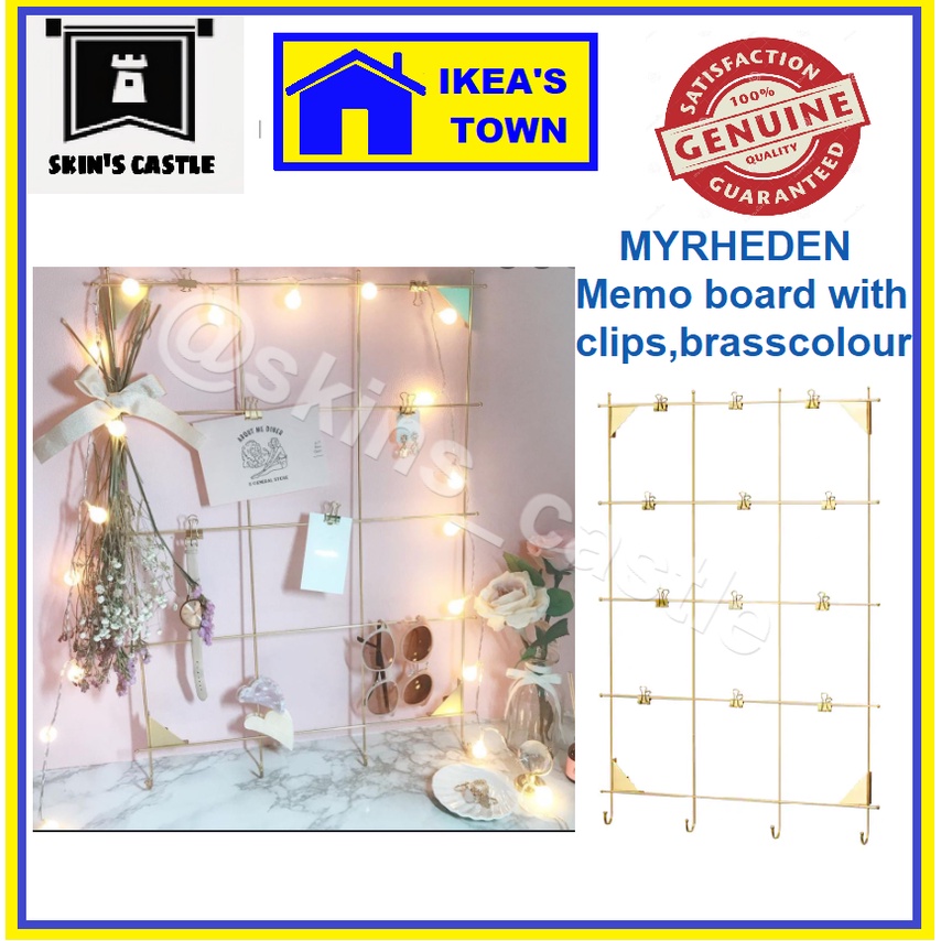 IKEA Iron Grid Multifunction Photo Wall Decoration Hanging Photo Frame