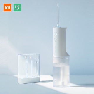 【Ready Stock】Xiaomi Mijia MEO701 Portable Electric Oral Irrigator Dental Irrigator Teeth Water Flosser IPX7 Waterproof 