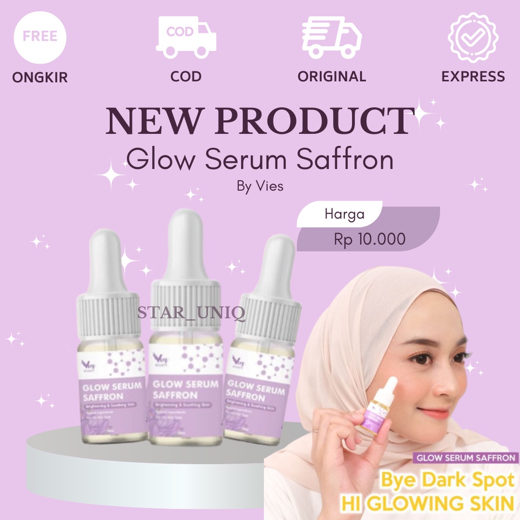 Glowing Serum Saffron By Vies I Serum Saffron Vies I Serum Glowing Face