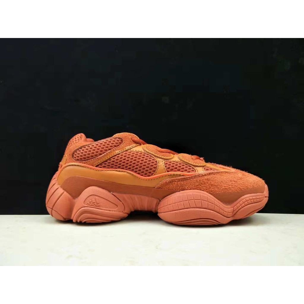 red yeezy 500