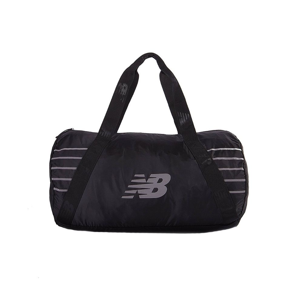 New Balance Unisex Packable Duffle Bag Black Shopee Malaysia