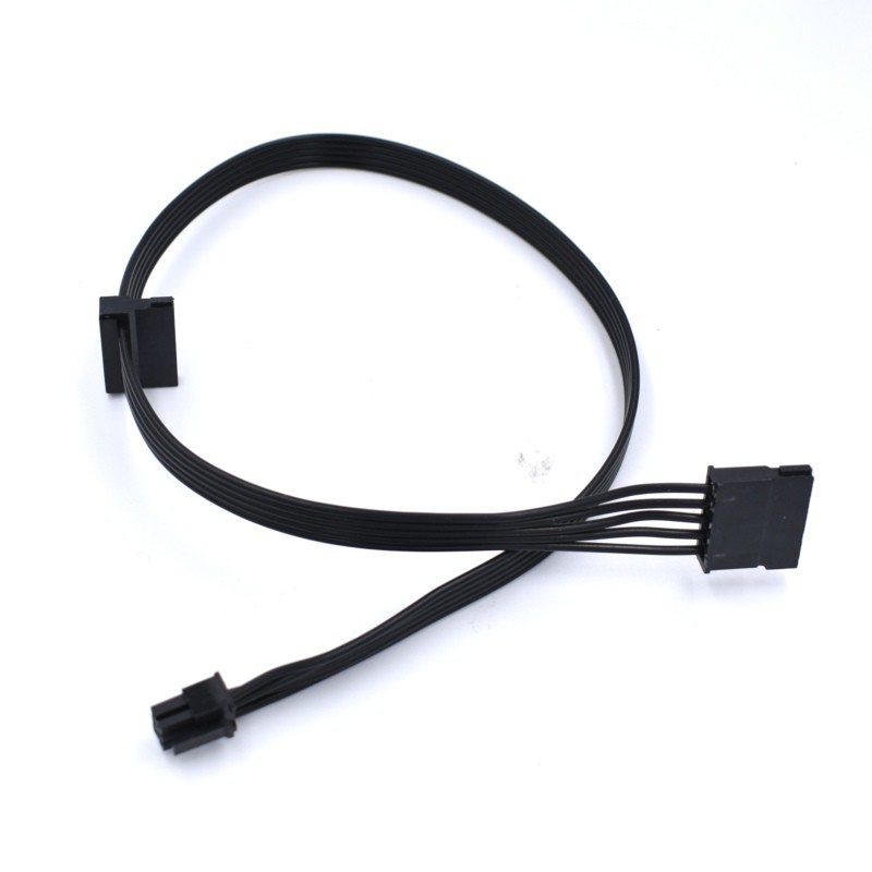 Mini 6 Pin ATX TO 2*SATA 15 Pin Adapter Power Cable for Dell Vostro