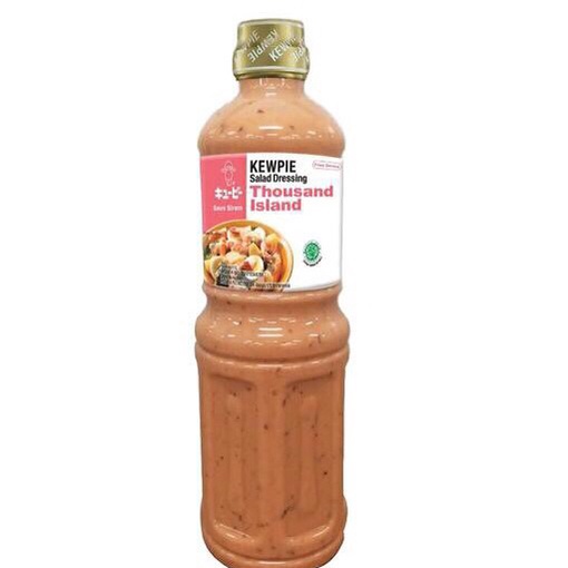 Kewpie Thousand Island 1 Liter Salad Dressing Special Japanese Flush