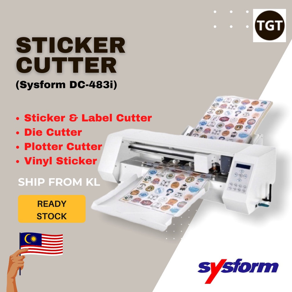 Sticker Cutter (Sysform DC483i)/ Sticker Cutter / Label Cutter / Die Cutter / Plotter Cutter