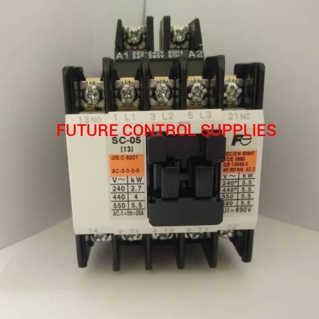 Fuji Sc 05 Ac3 Magnetic 240v Contactor Shopee Malaysia