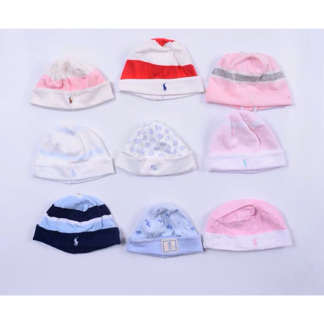 ralph lauren baby beanie