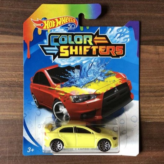 hot wheels color shifters mitsubishi lancer evolution