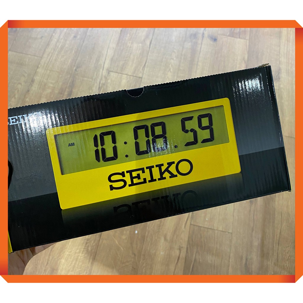 Seiko Digital Desk Alarm Clock QHL073Y ubicaciondepersonas.cdmx.gob.mx