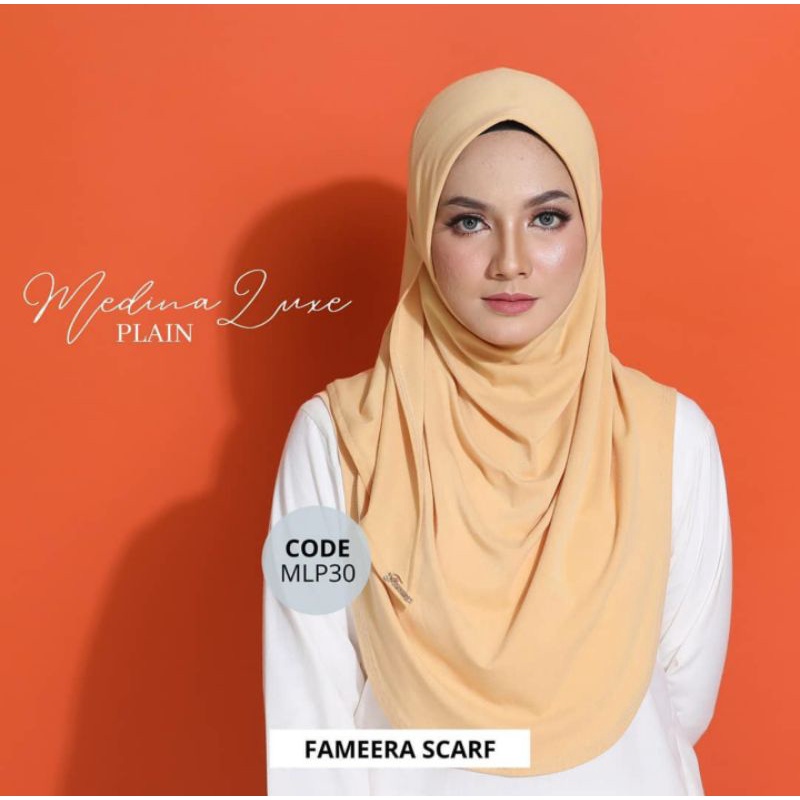 Tudung Sarung Kosong Berdagu Tudung Viral Less Pin Less Iron Fameerascarf Size M Shopee Malaysia