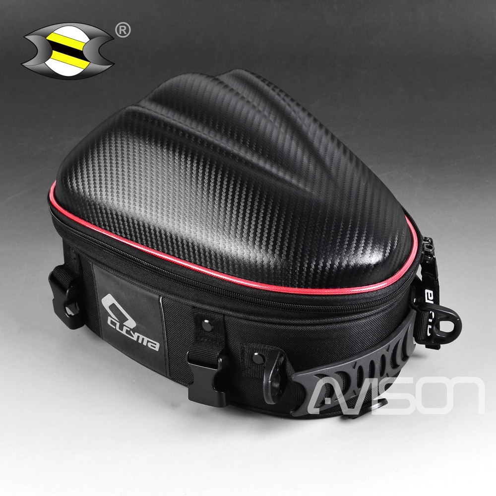 Motorcycle Tail Bag Rear Tank Seat Bag Backseat Backpack Crossbody Kit Luggage Saddle Bags Z800 Mt09 Mt07 Shopee Malaysia