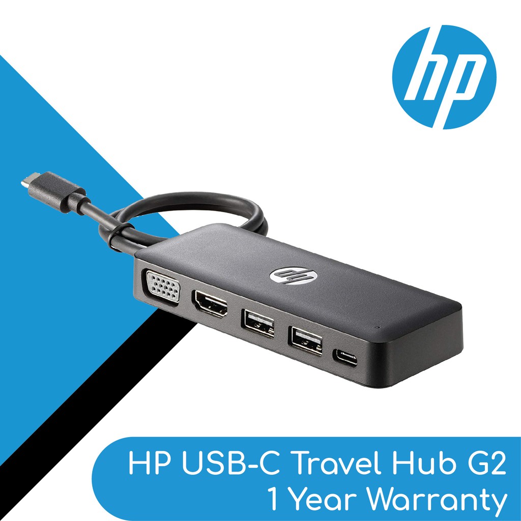 vegetarisk justering korroderer HP USB - C Travel Hub G2 Multiple Ports | Shopee Malaysia
