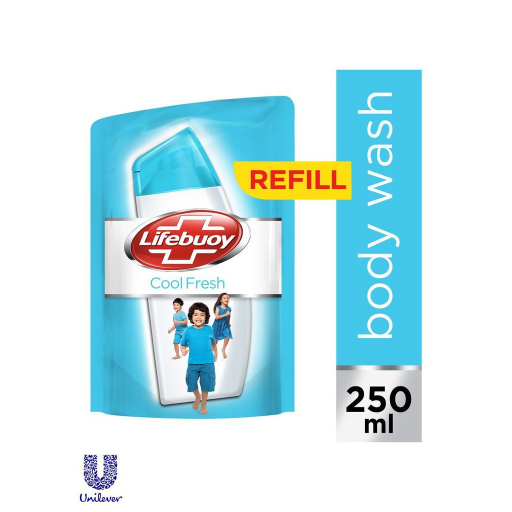 Lifebuoy Blue Refill Liquid Bath Soap 250Ml Shopee Malaysia