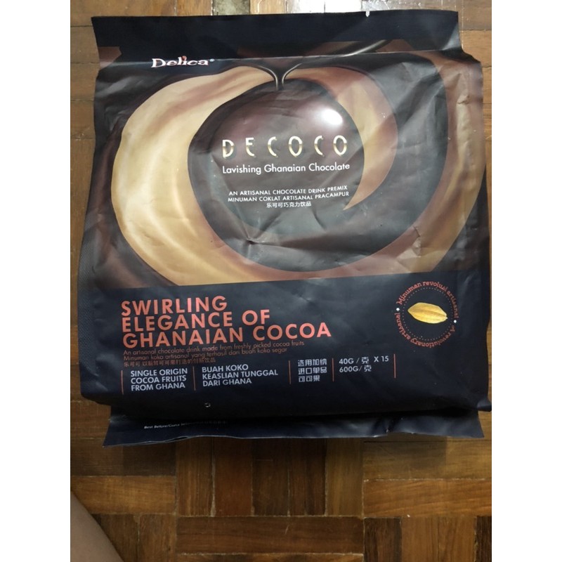 Delica Decoco Chocolate Drink (15 x 40g) Shopee Malaysia
