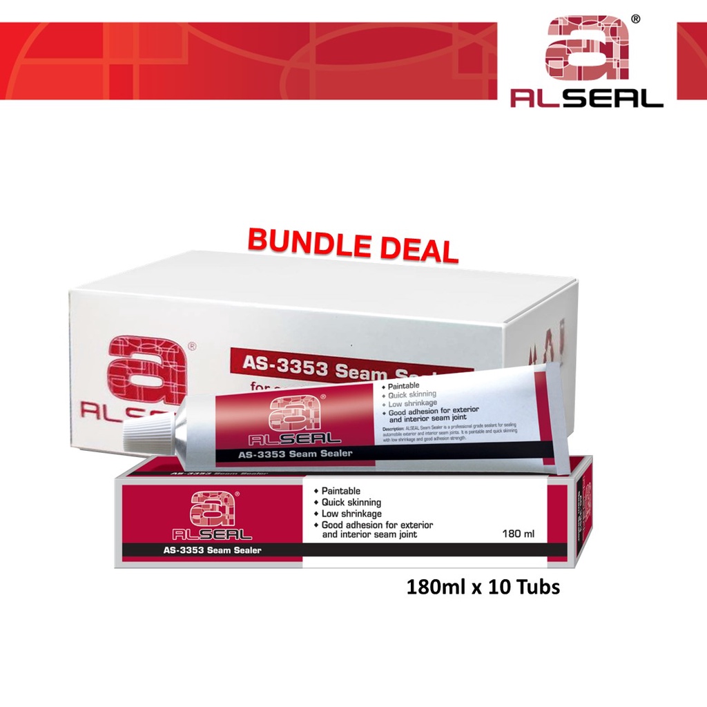 [Bundle] AS3353 Seam Sealant (10 tubs / box) Shopee Malaysia