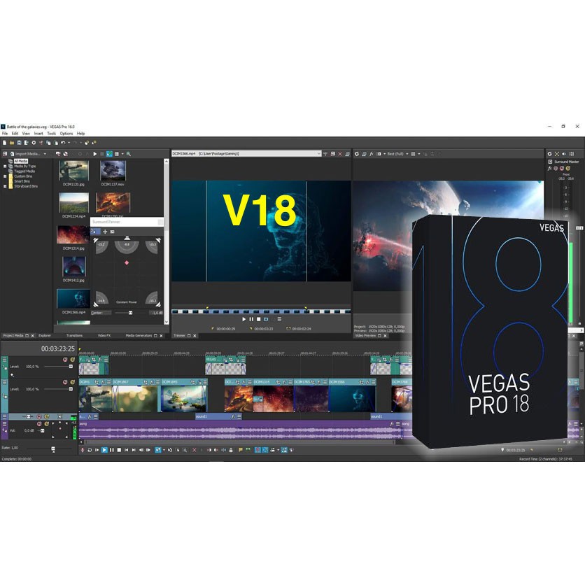 Sony vegas pro и magix vegas pro отличия