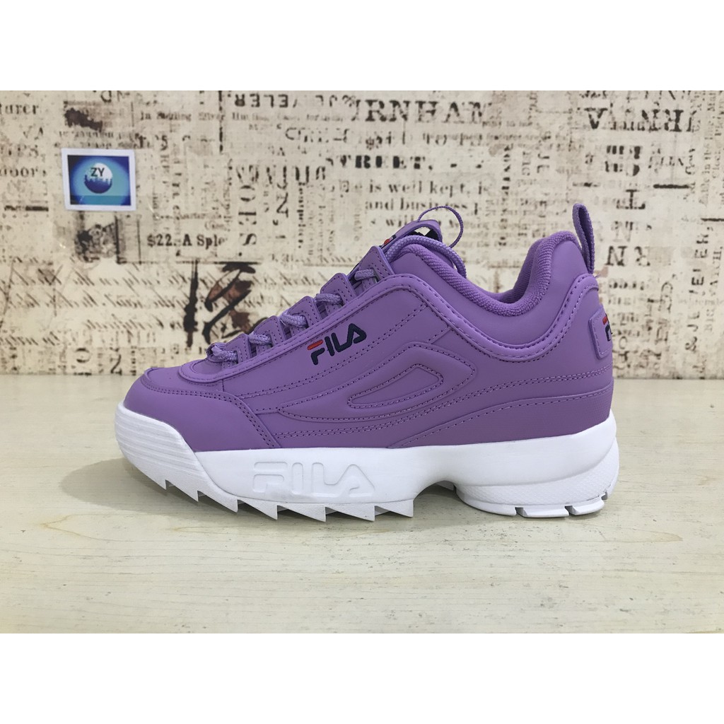 fila purple sneakers