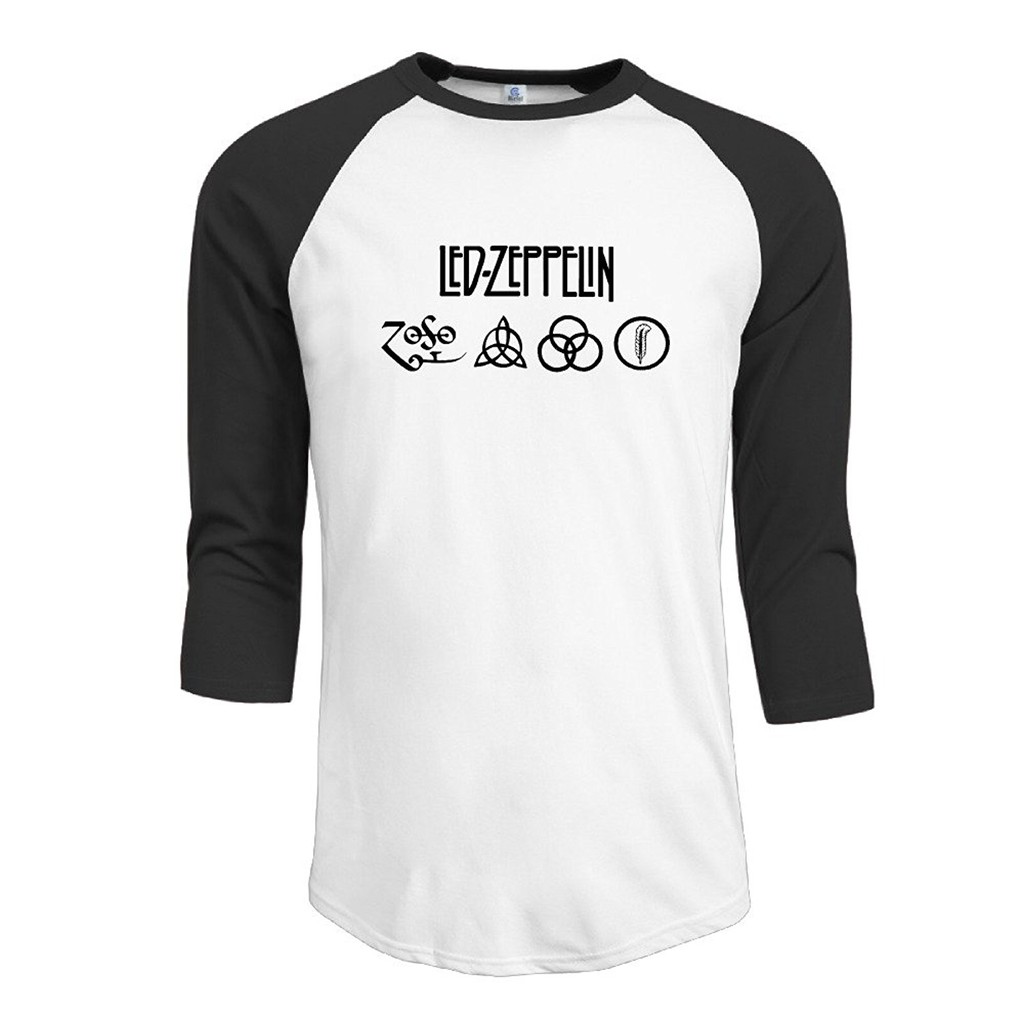 led zeppelin baseball tee