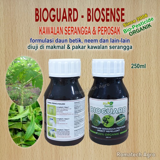 250ml Organic Pesticide BioGuard Biosense Kawalan Serangga ...