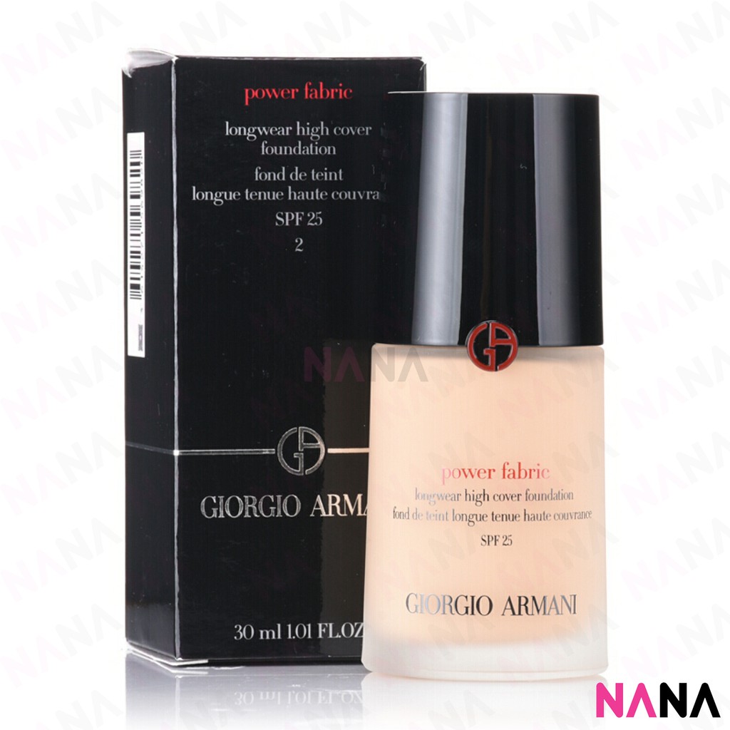 Giorgio Armani Power Fabric Longwear High Cover Foundation (#2 & #3) |  Shopee Malaysia