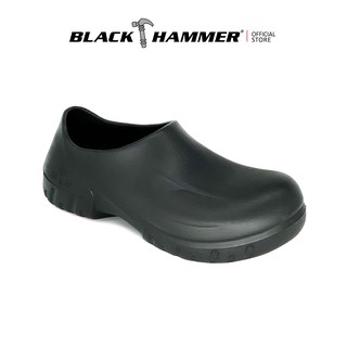 Black Hammer Black Safety Clogs  (NO STEEL TOE)  BHC-S077